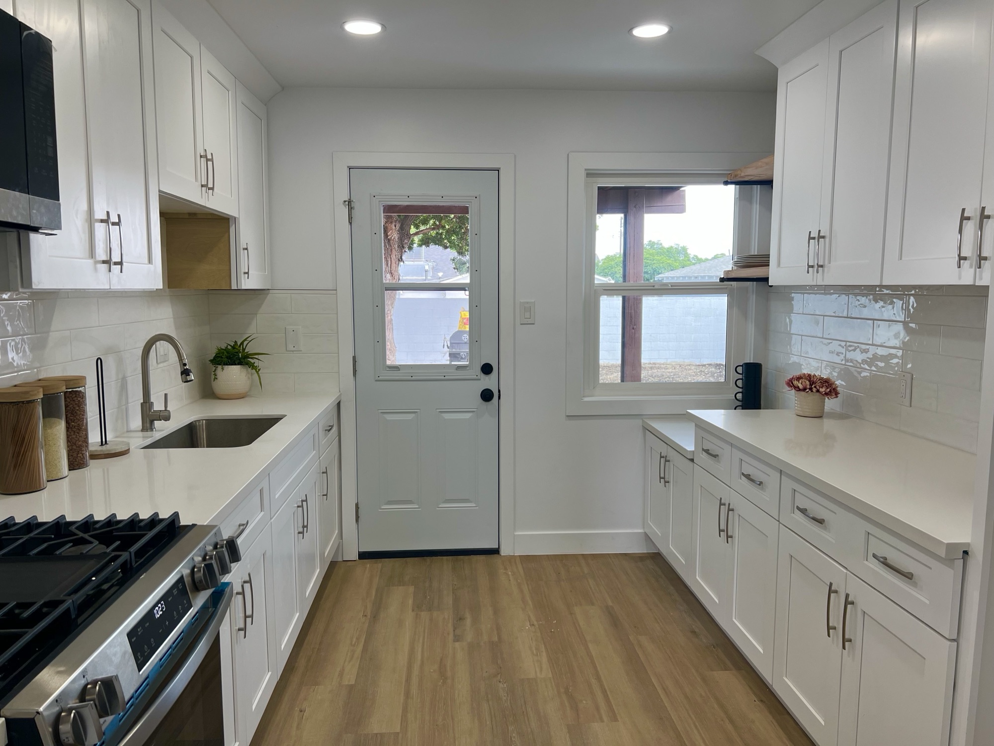 Remodeled kitchen